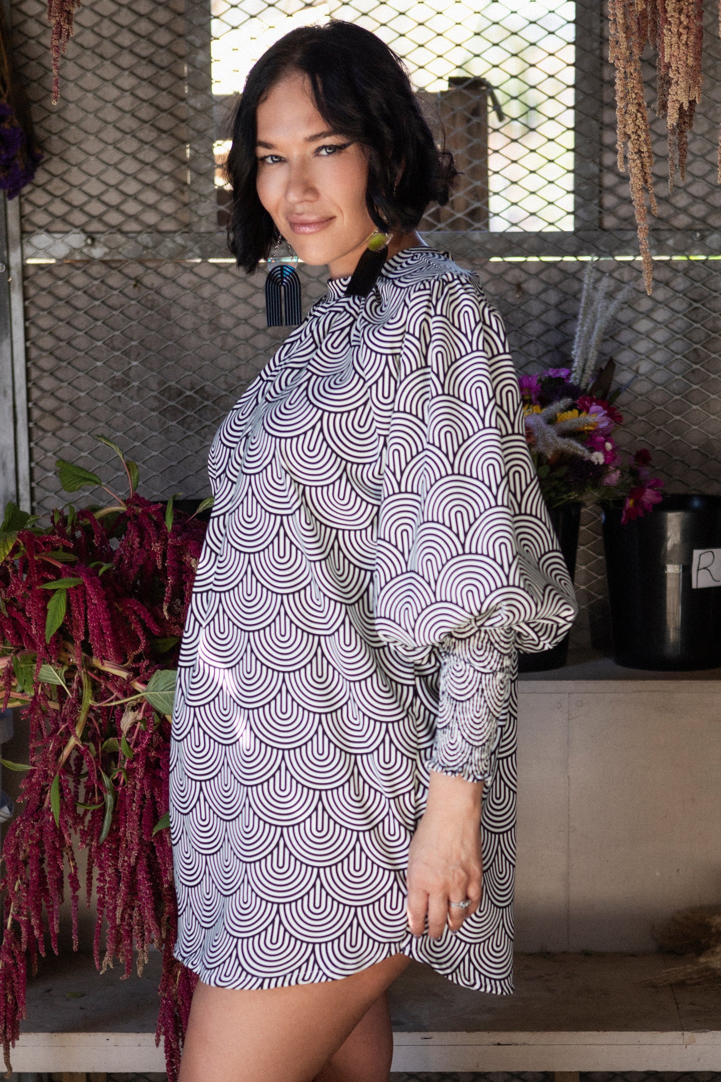 Art Deco Print Tunic