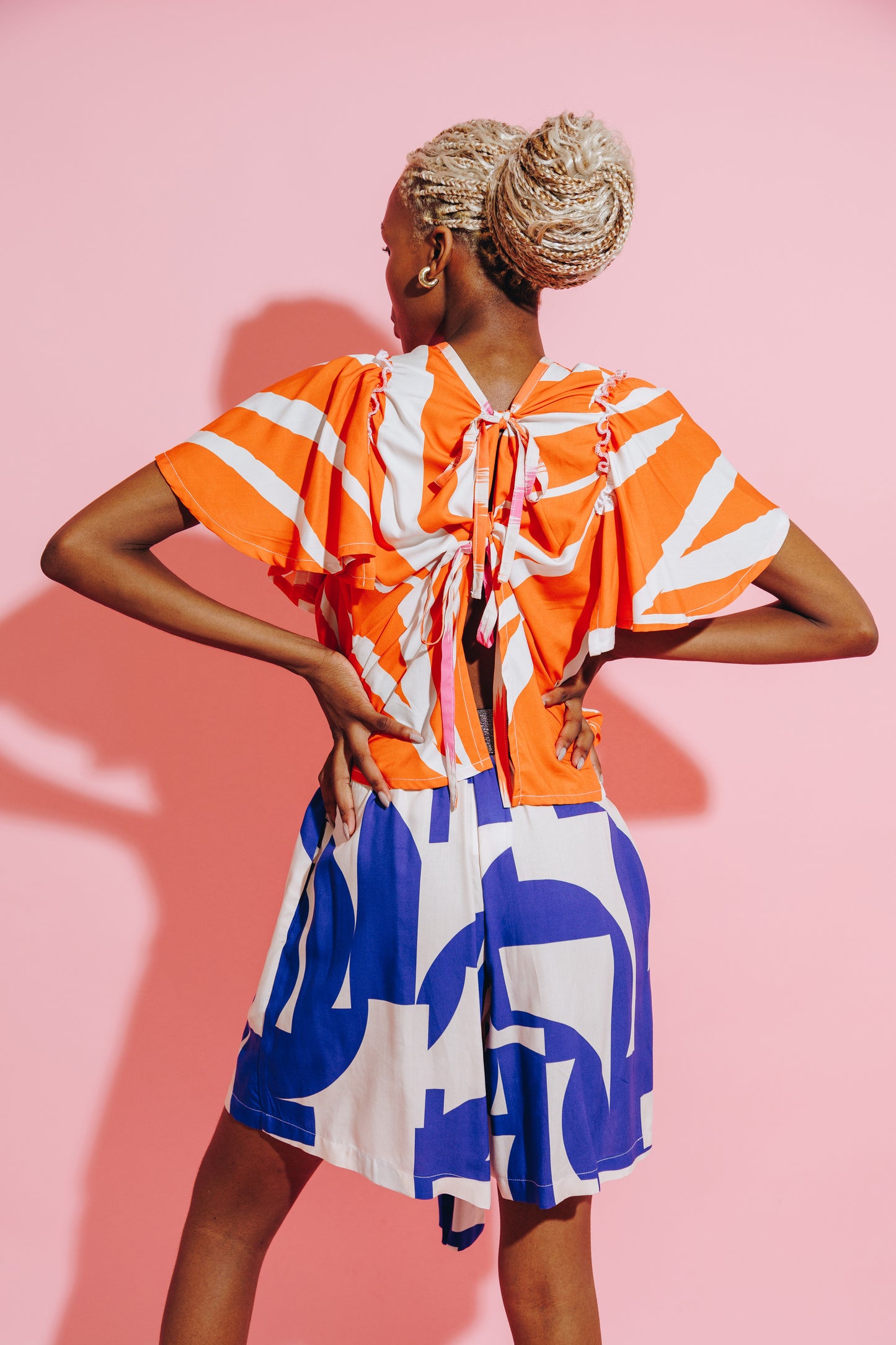 Ruffle Top Tangerine