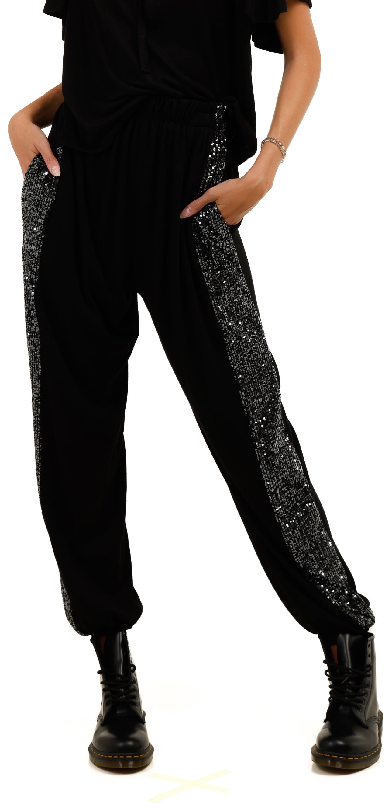 KNIT BLING PANTS