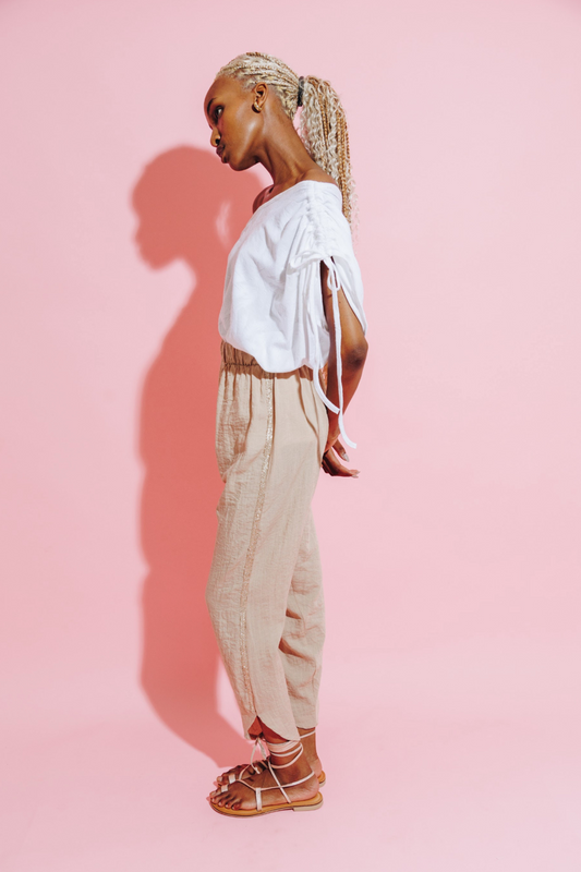 Champagne Classic Pants