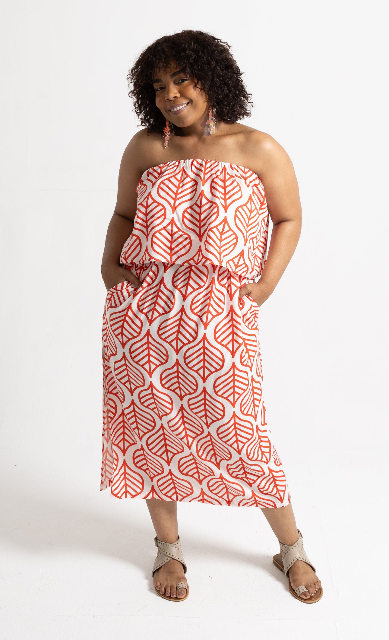 Ruffle One Shoulder Dress