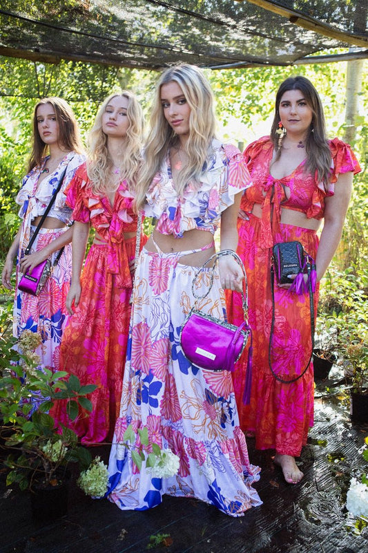 Bespoke Print Ruffle Top