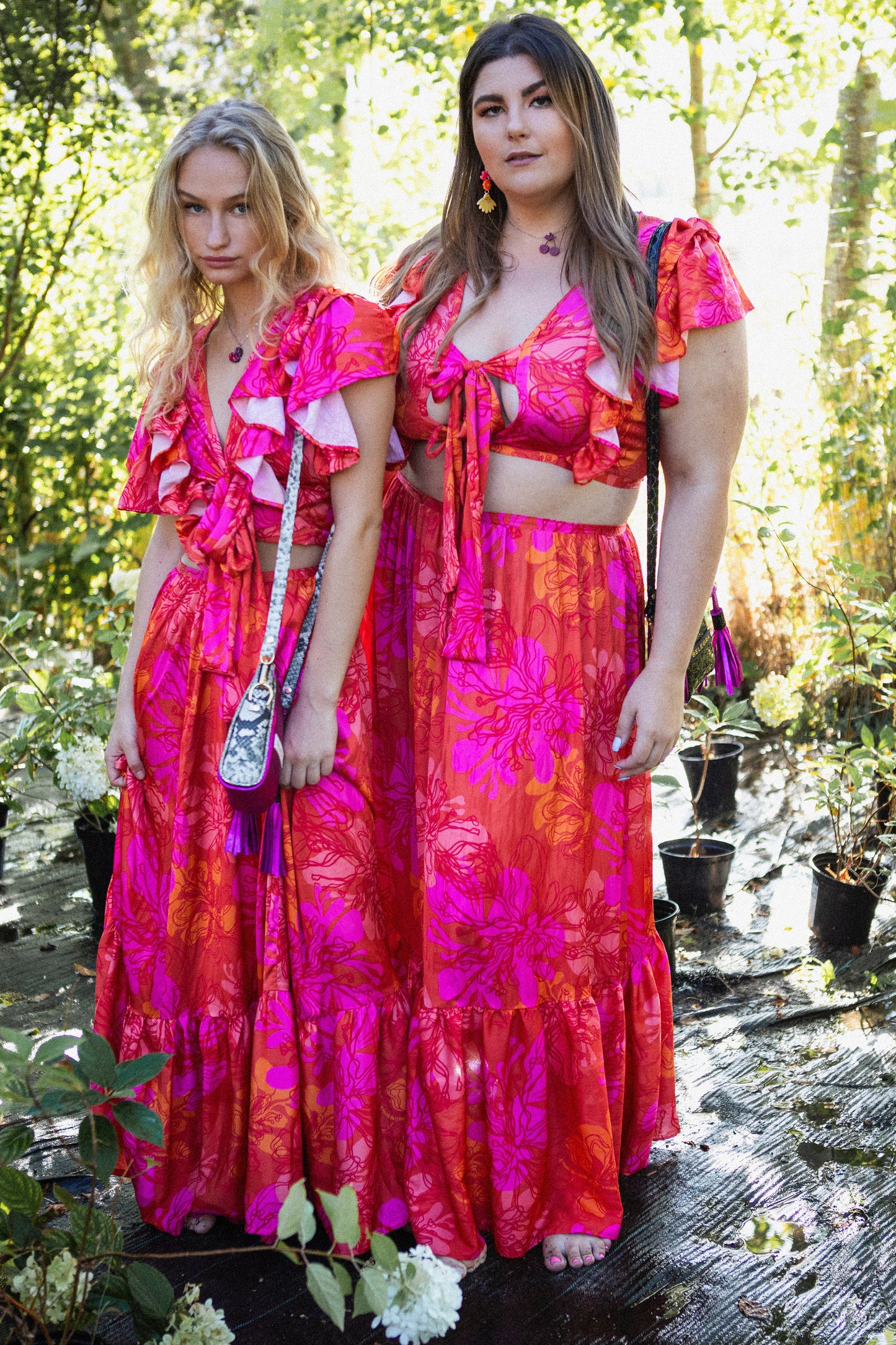 Bespoke Print Maxi Skirt