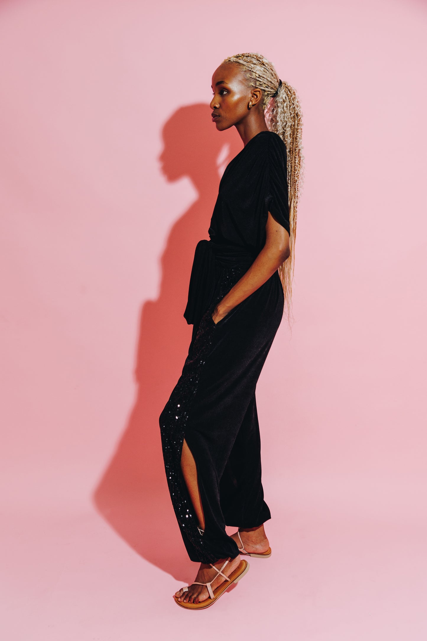 Wrap Jumpsuit - Reversible