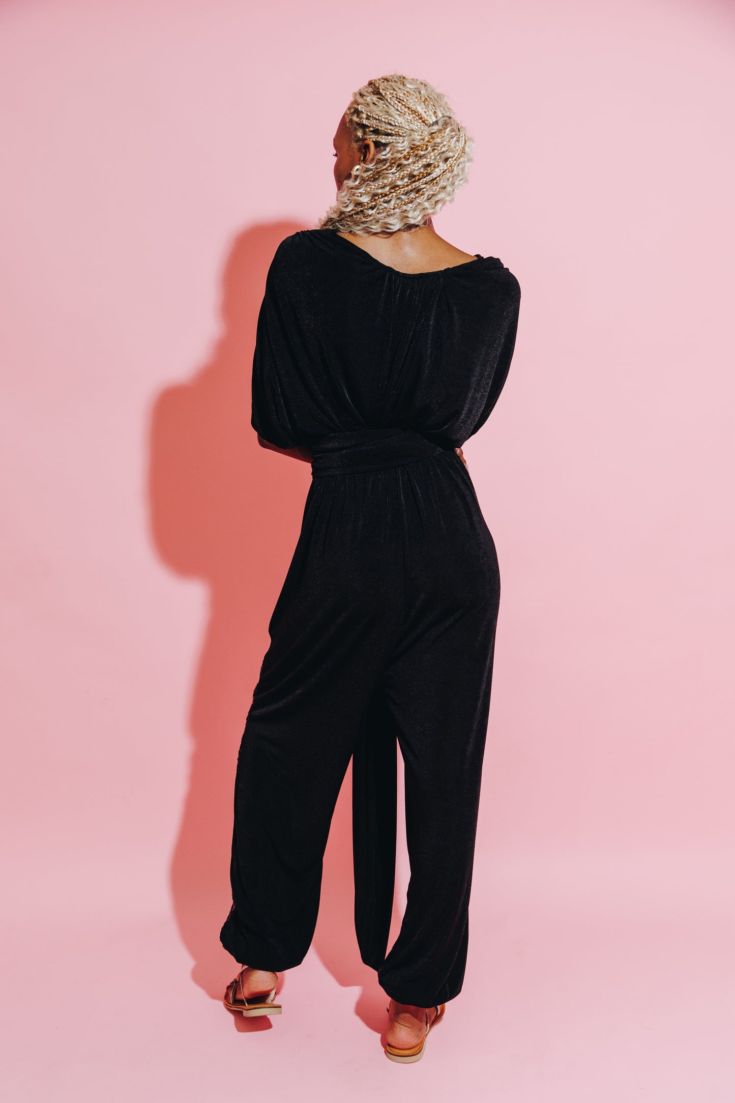 Wrap Jumpsuit - Reversible