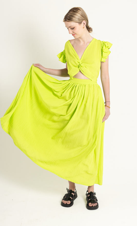 Neon Beatrice Dress