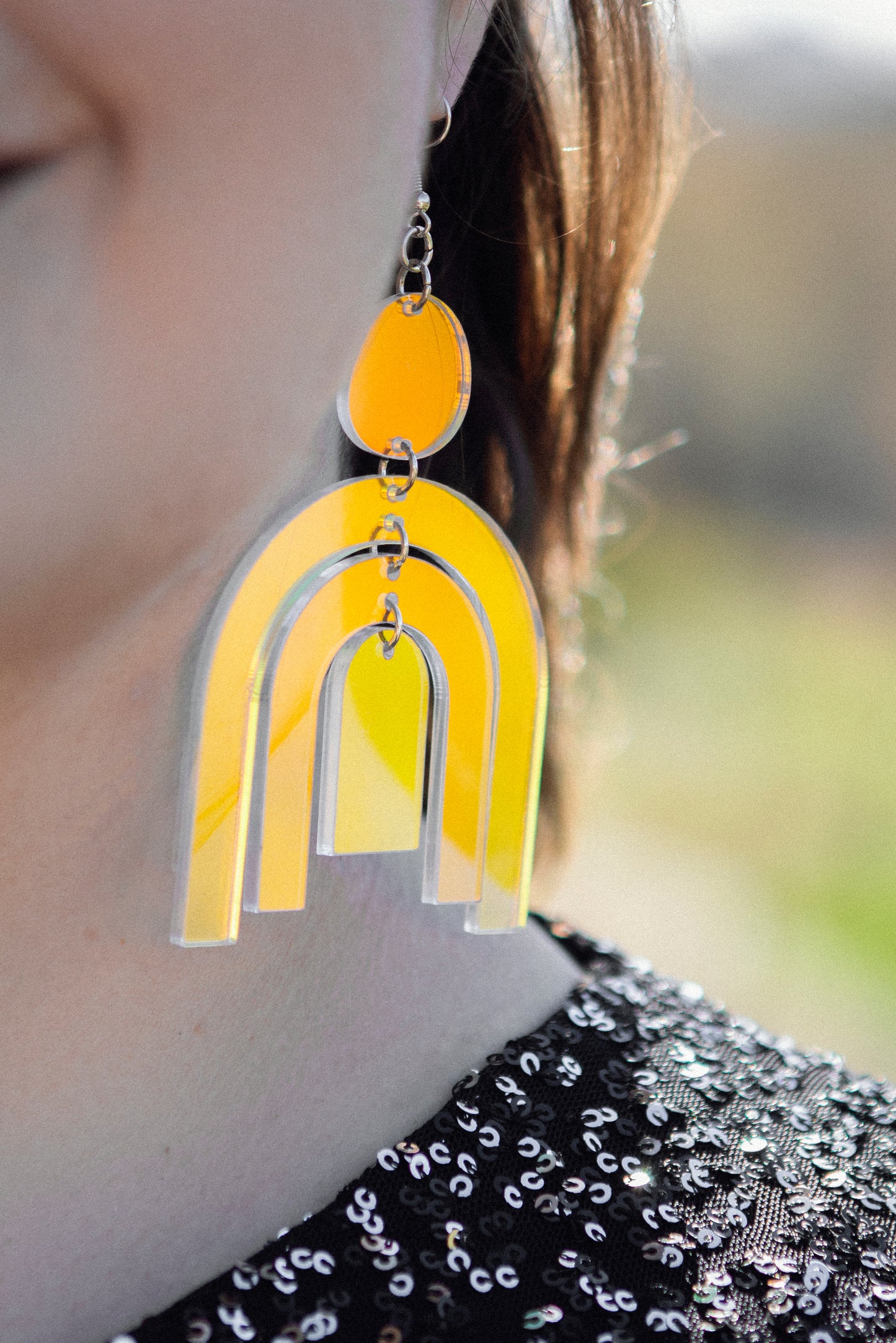 The Beatrice - RuffTung x Love & Sparkles Runway Earrings AW24