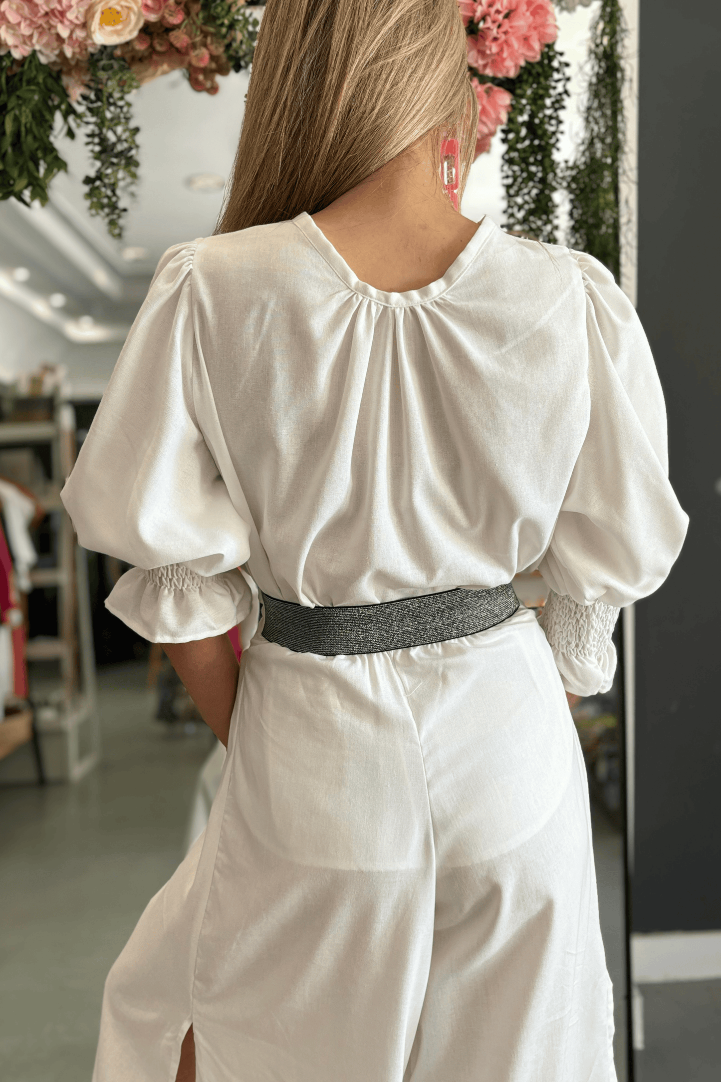 2 Way Linen Blend Top
