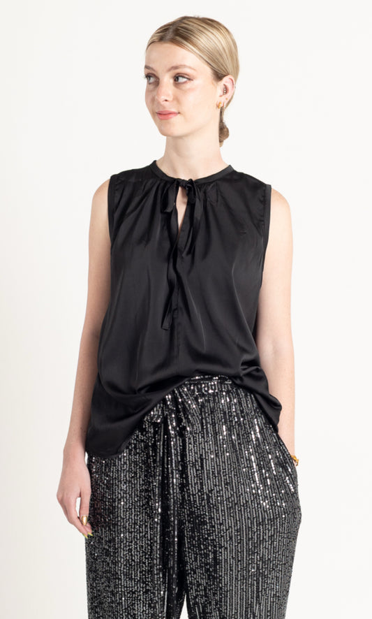 Satin Bow Top