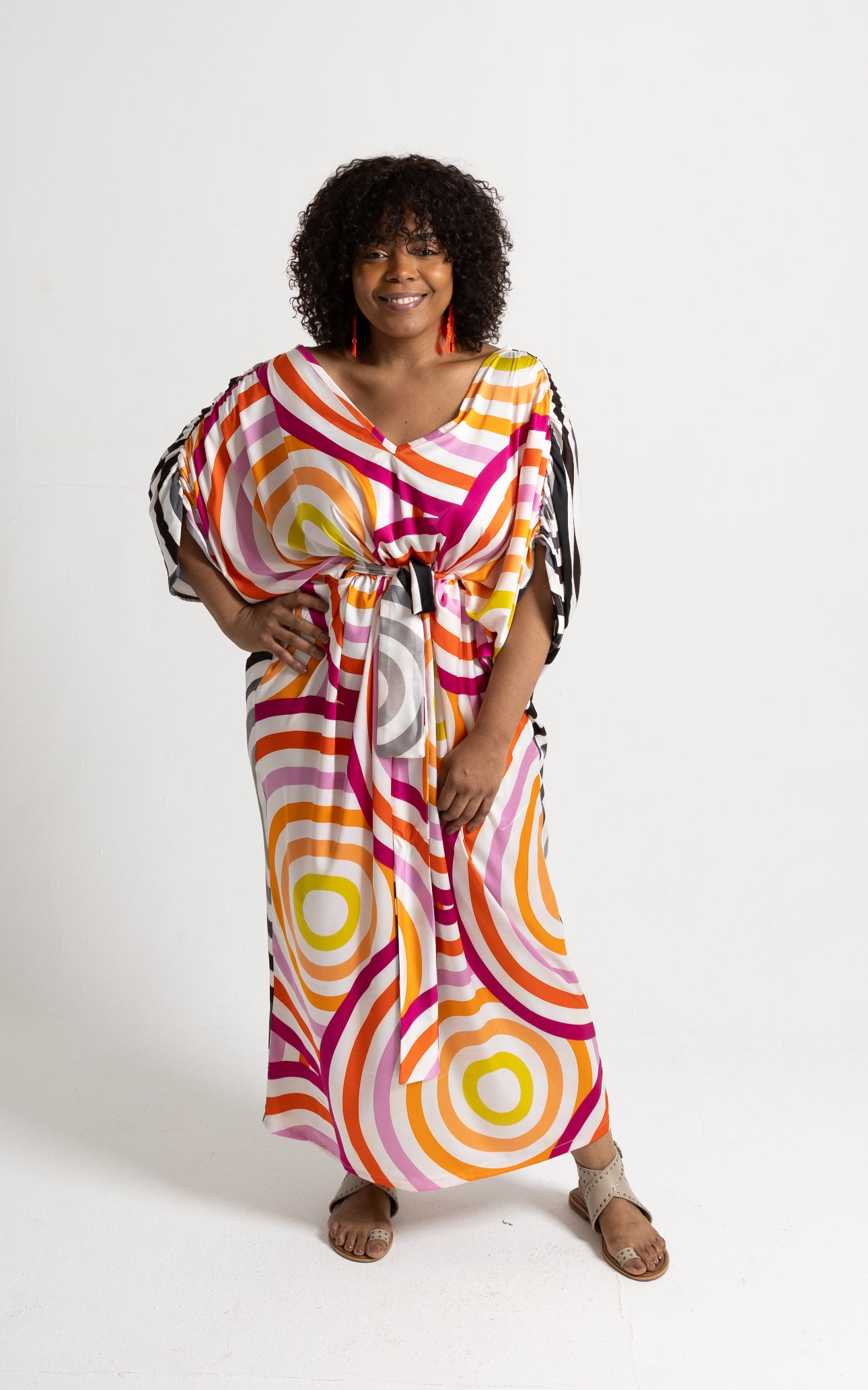 Circle 2 Tone Kaftan