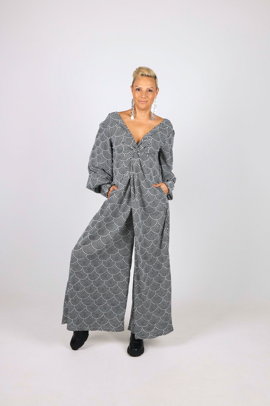 Art Deco Jumpsuit