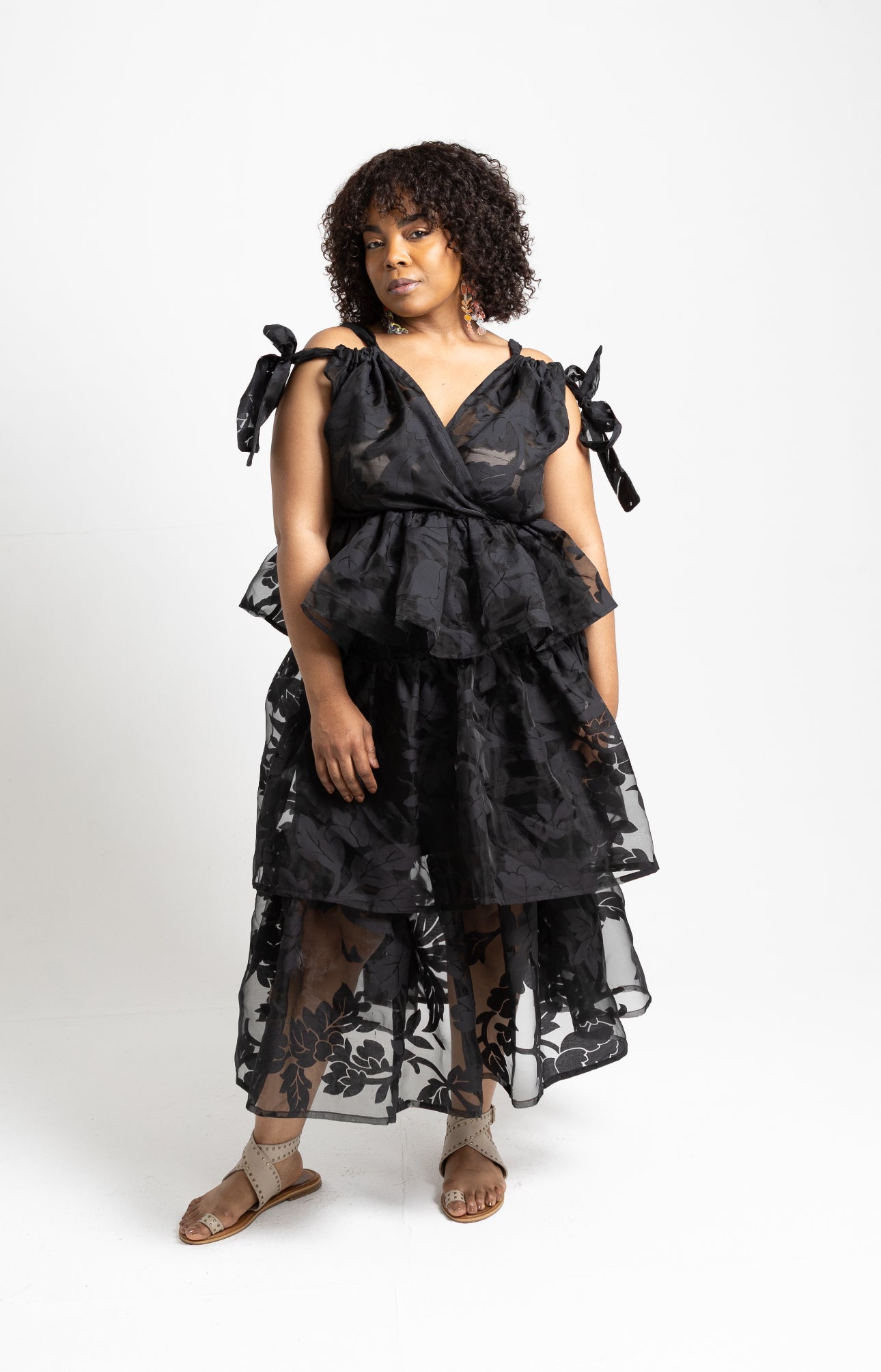 Organza Ruffle Skirt/Dress