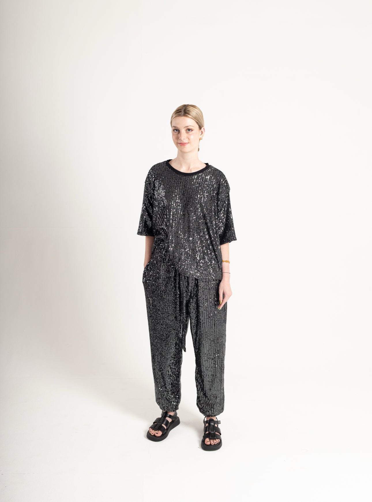 Gunmetal Boxy Tee