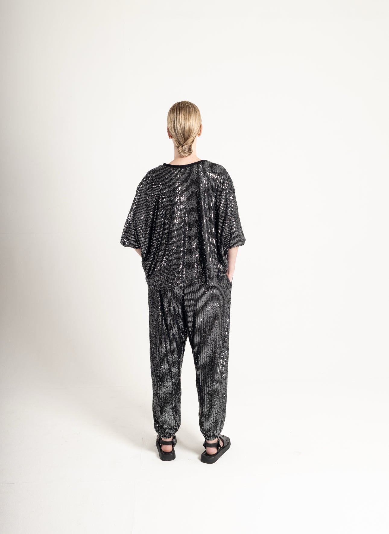 Gunmetal Boxy Tee