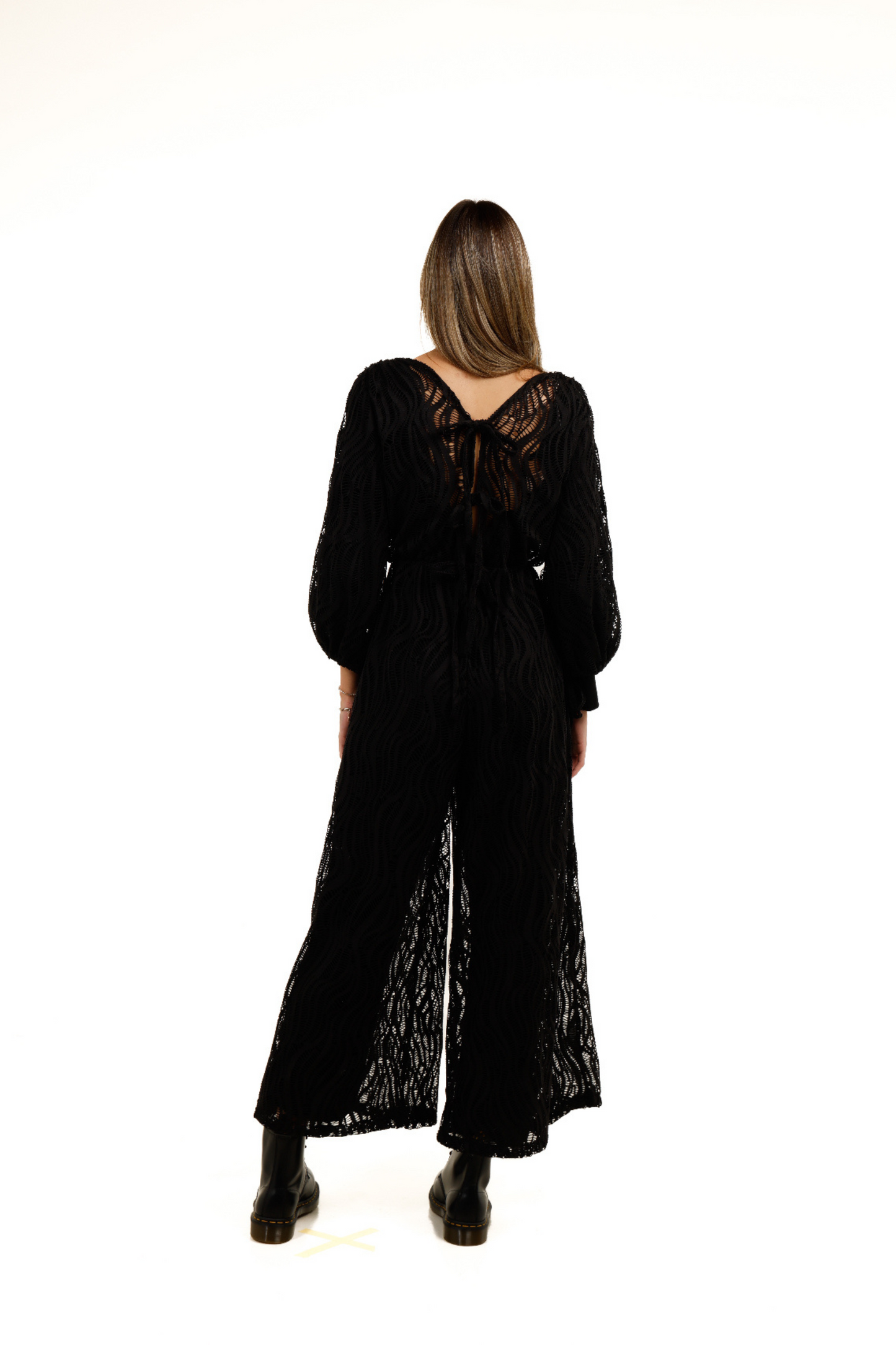 Luxe Cotton Lace Jumpsuit