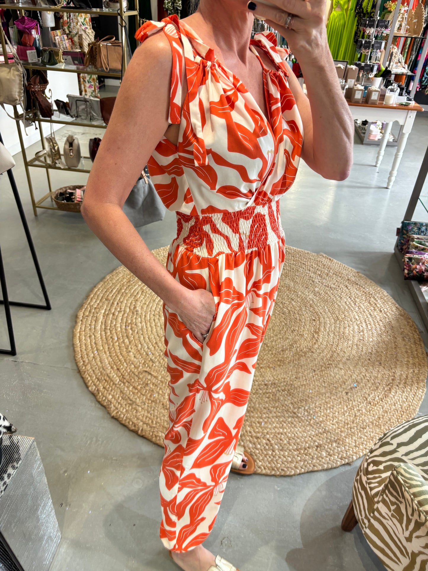 GRECIAN JUMPSUIT
