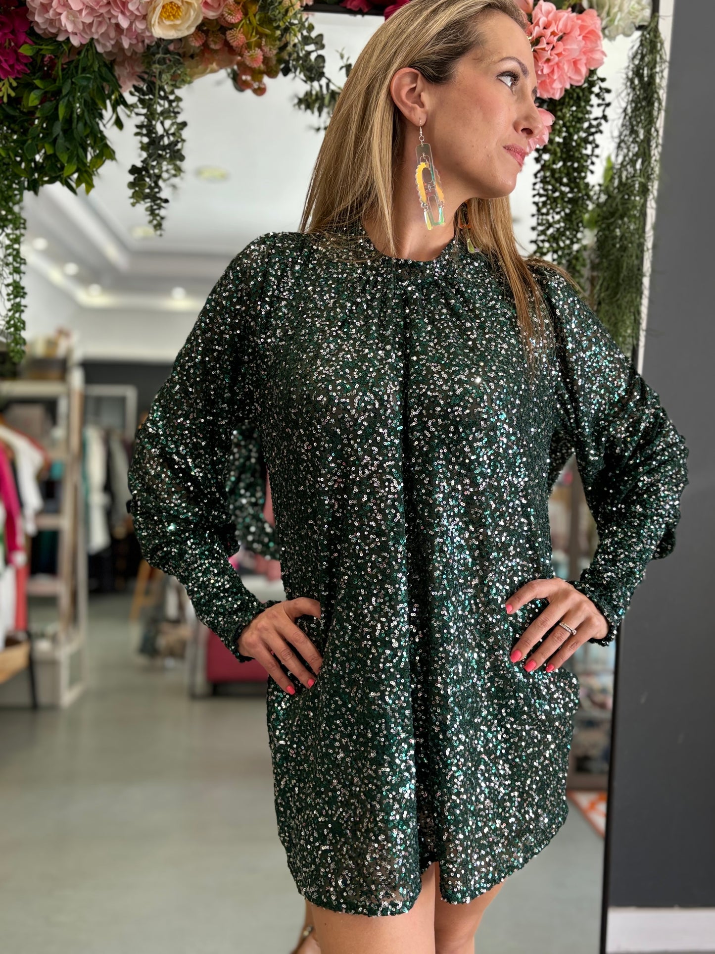 SEQUINS TUNIC