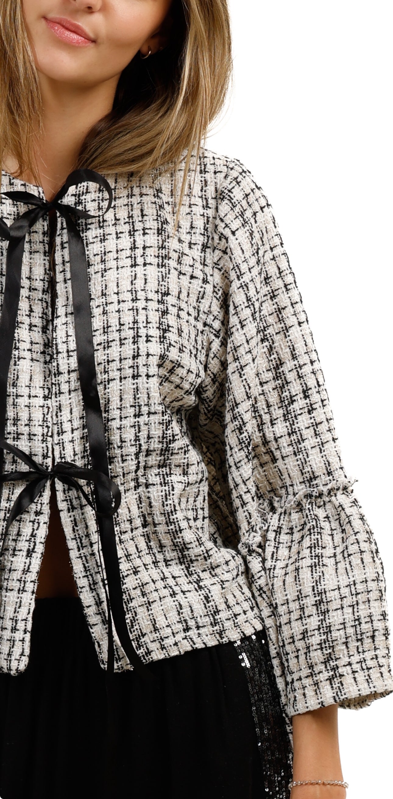 CHANEL BOUCLE CROP JACKET
