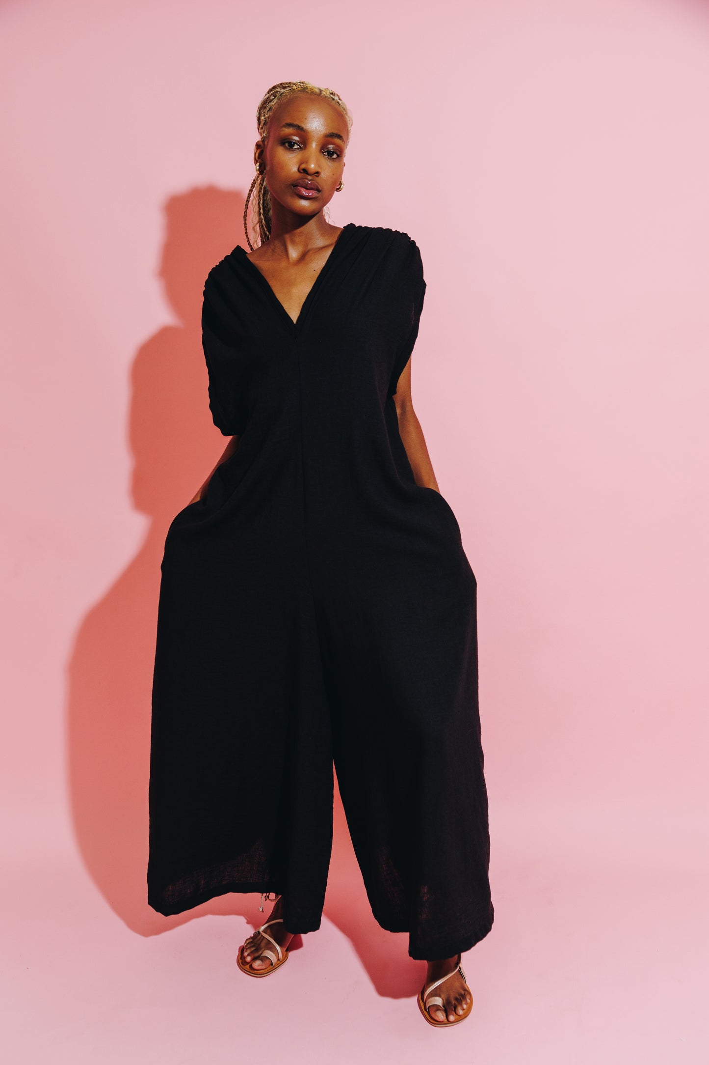 WIDE LEG JUMPSUIT