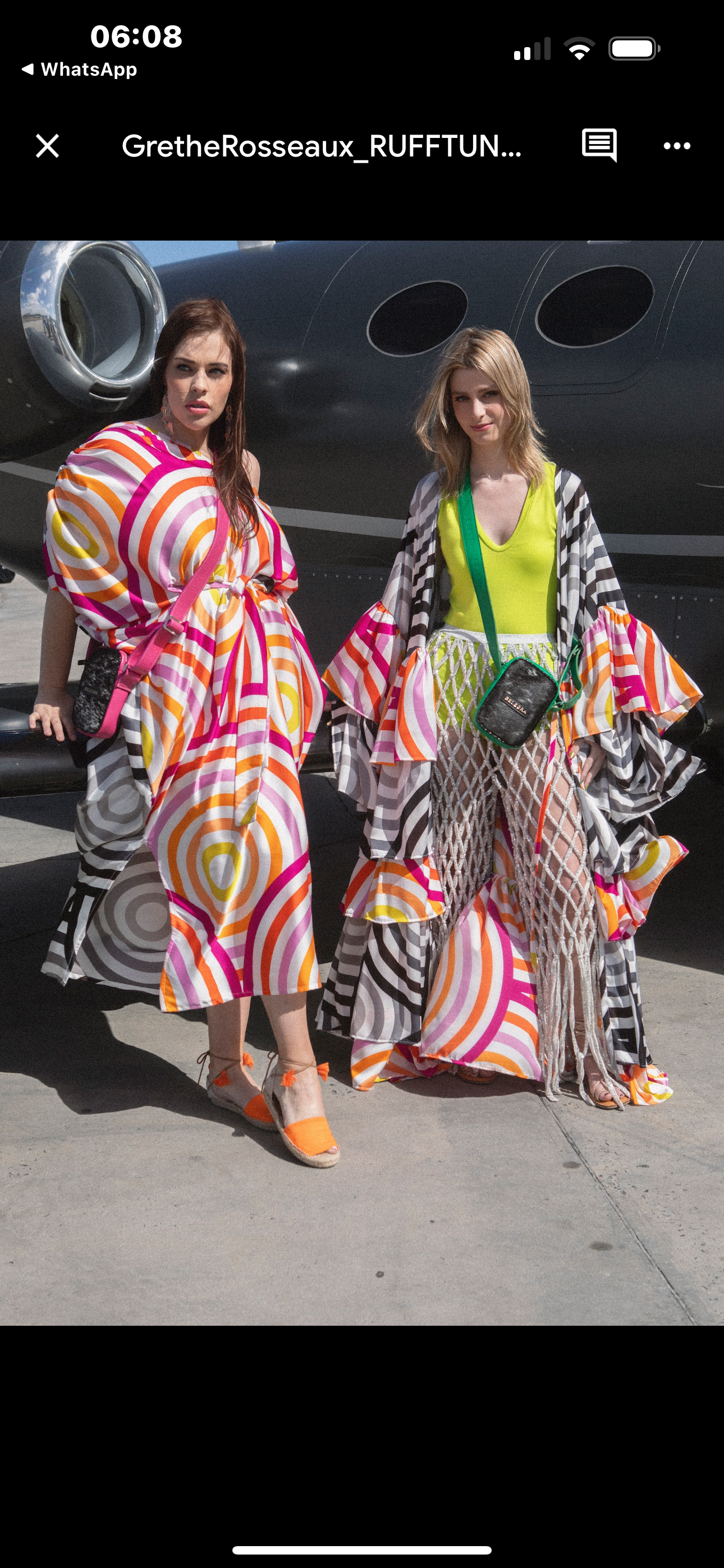 Circle 2 Tone Kaftan