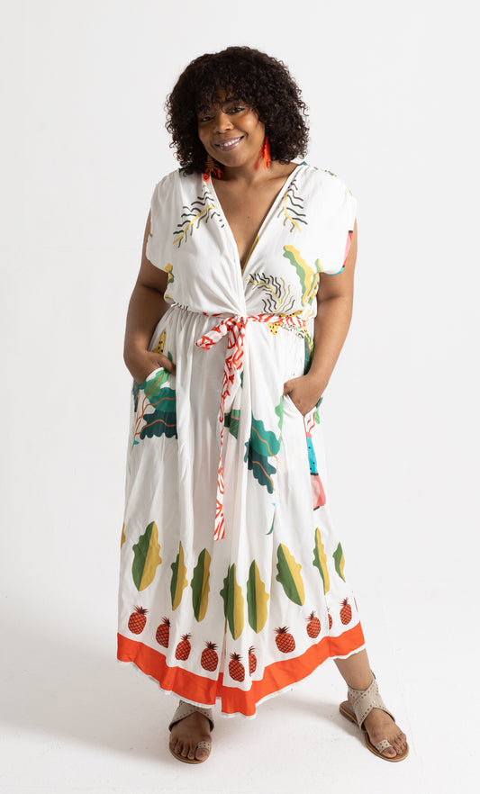 Pineapple Twist Dress