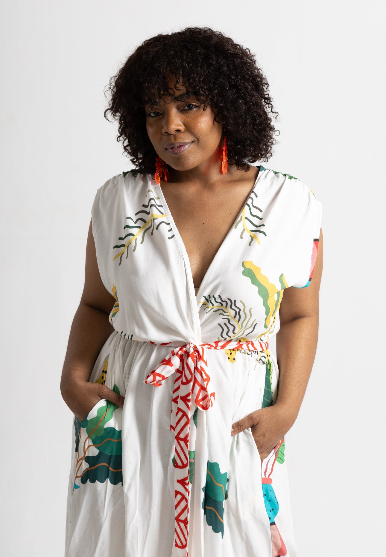 Pineapple Twist Dress