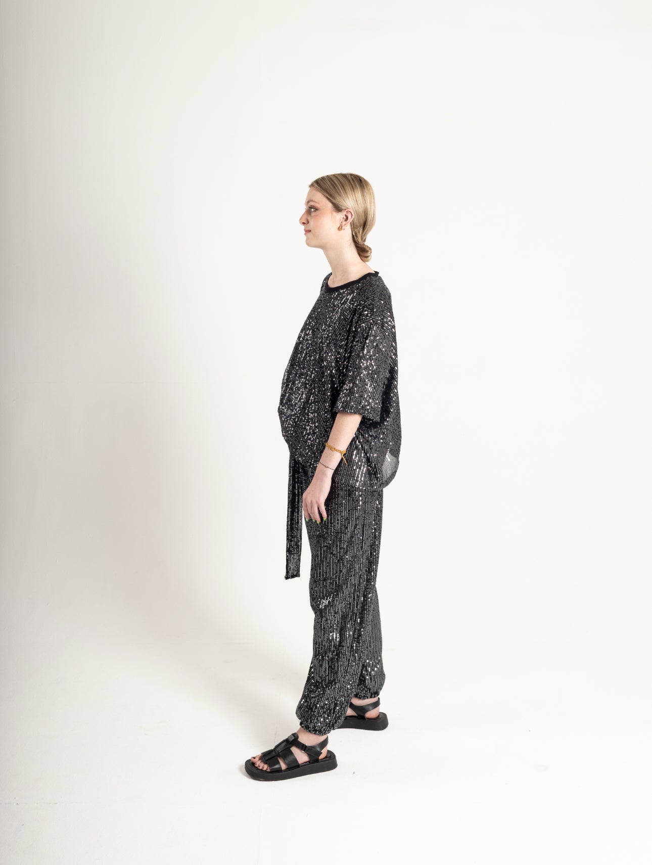 Gunmetal Boxy Tee