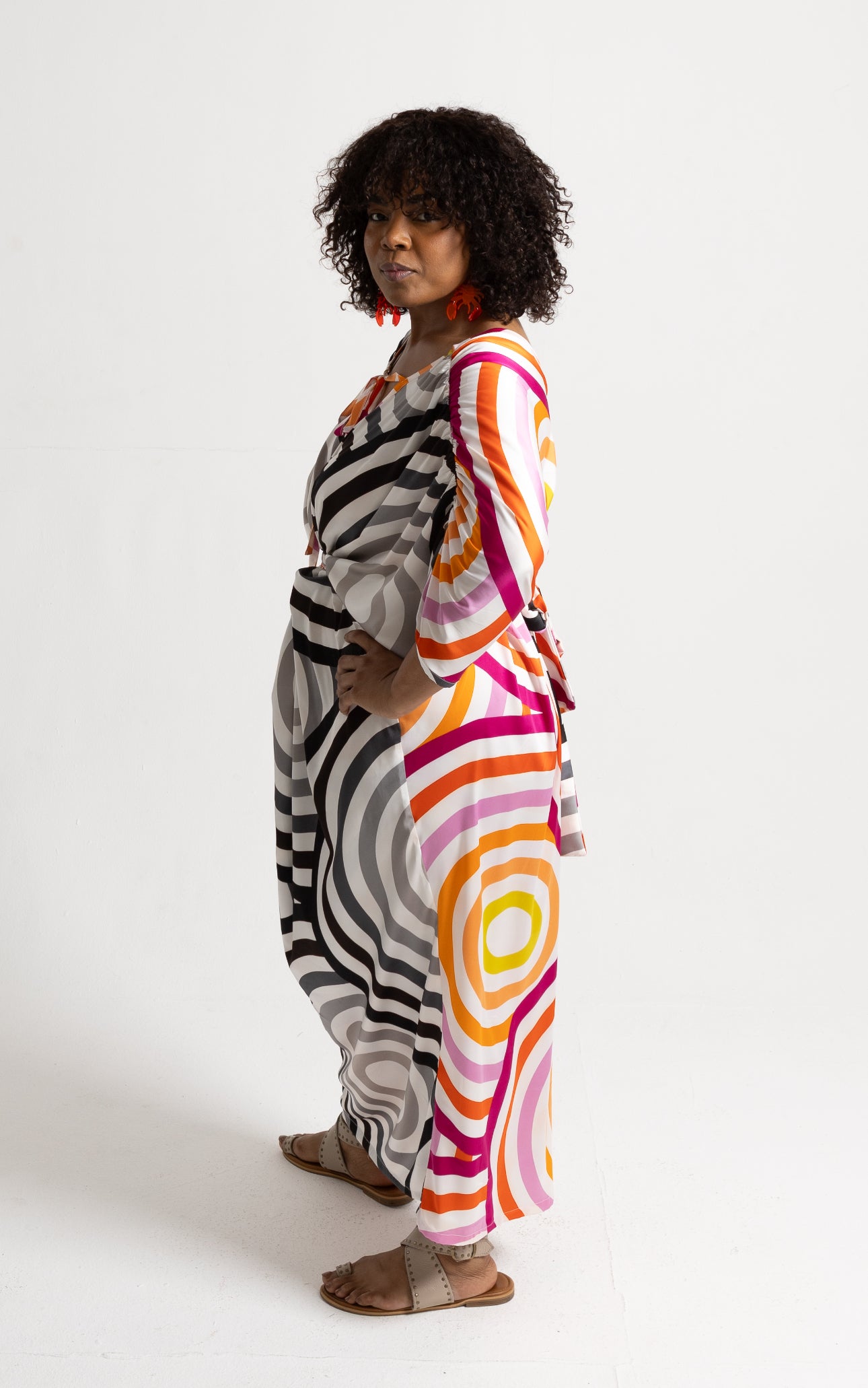 Circle 2 Tone Kaftan