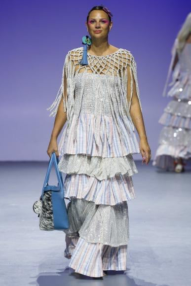 Amalfi Sequin Ruffle Maxi