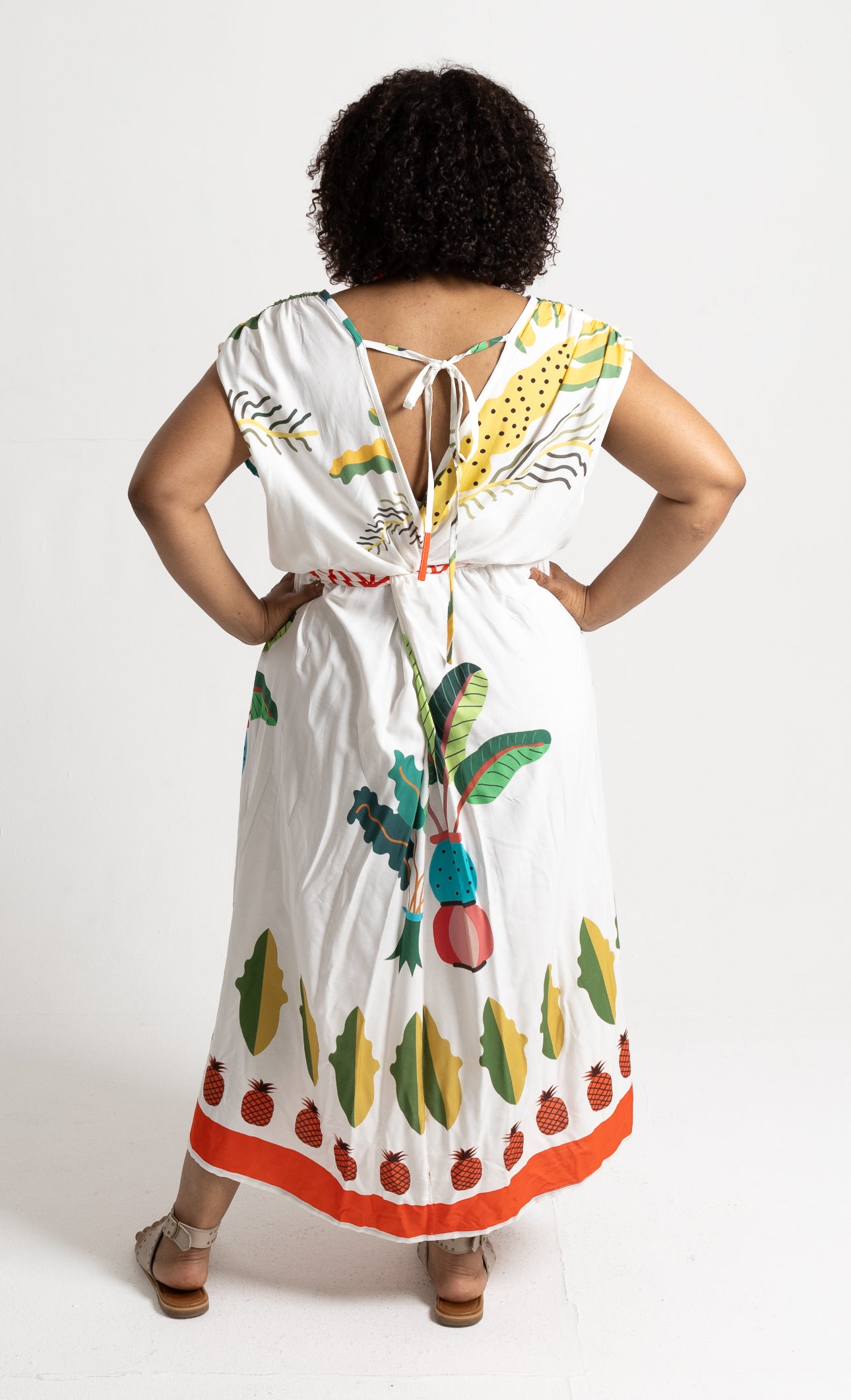 Pineapple Twist Dress