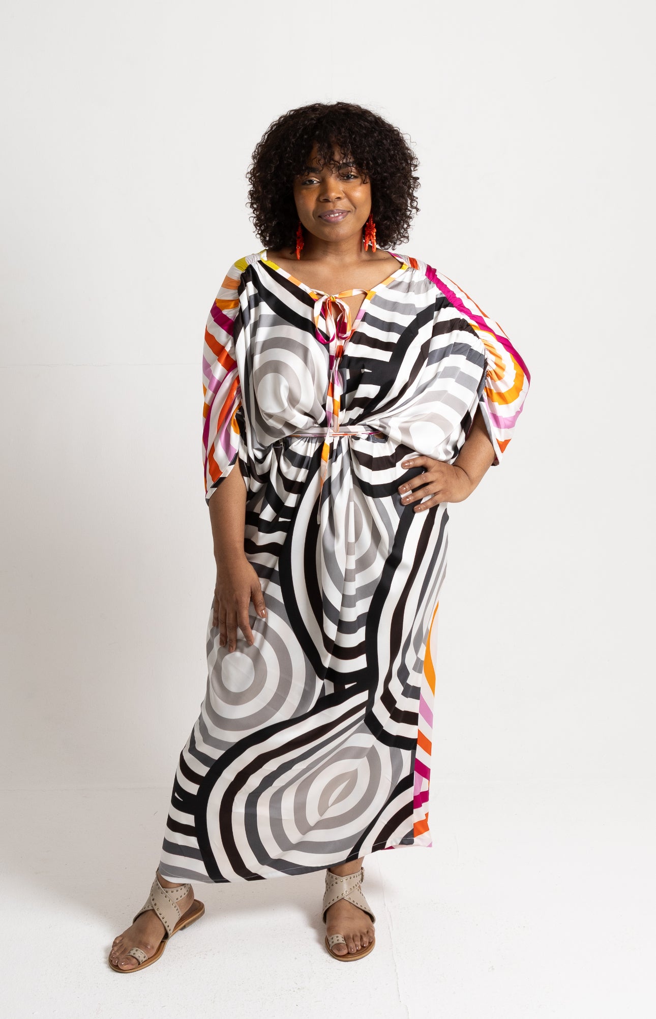 Circle 2 Tone Kaftan
