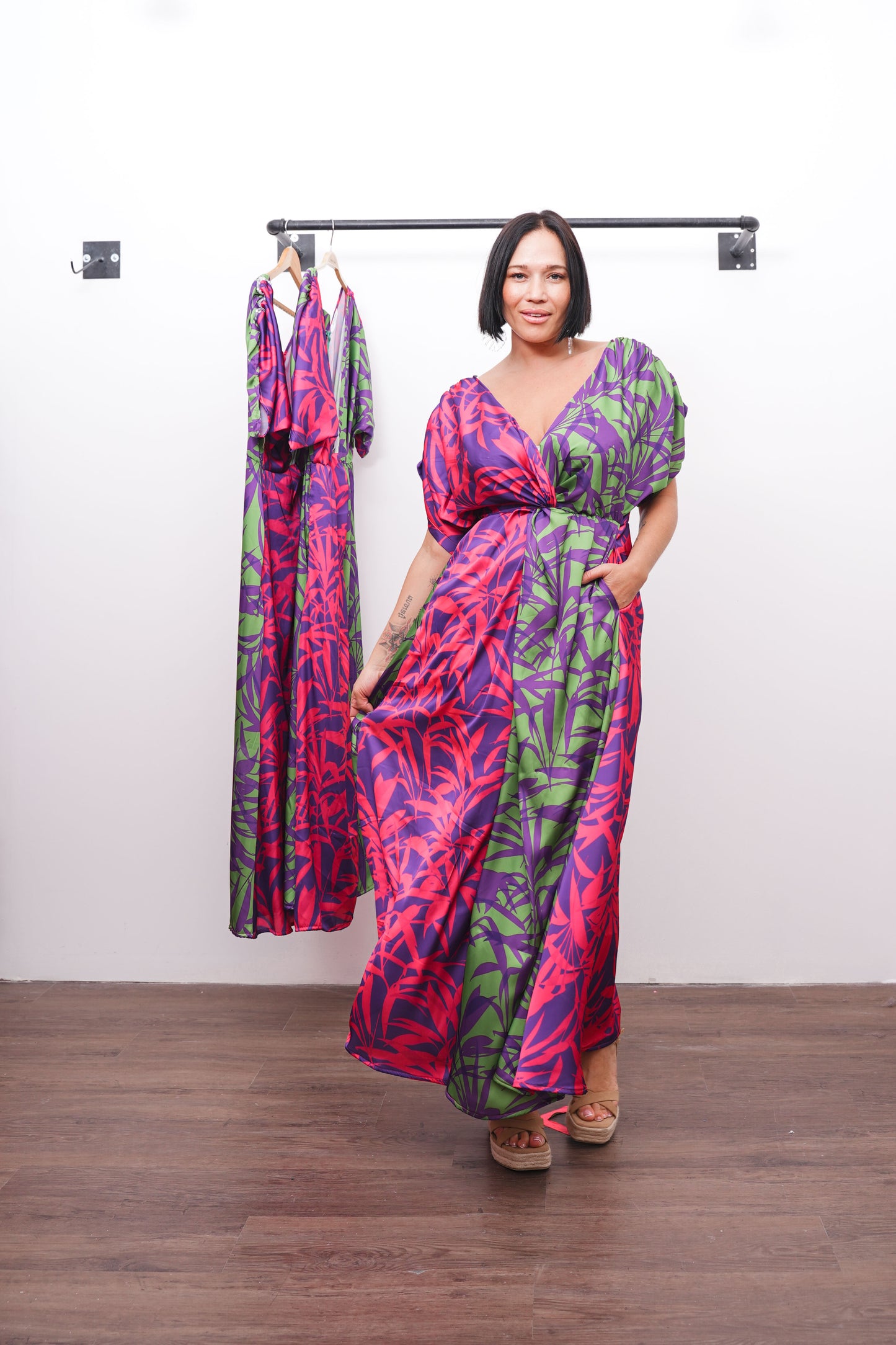 TWIST Tropical Maxi Dress