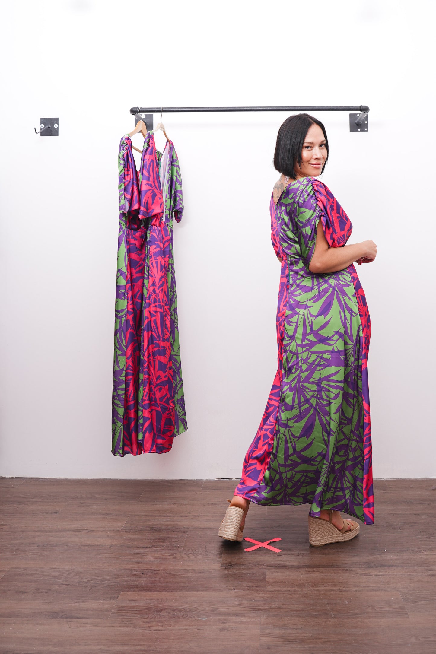 TWIST Tropical Maxi Dress