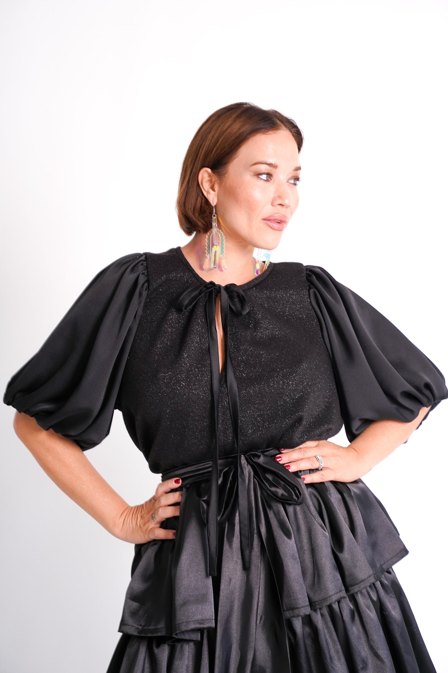 Bubble Sleeve Tee