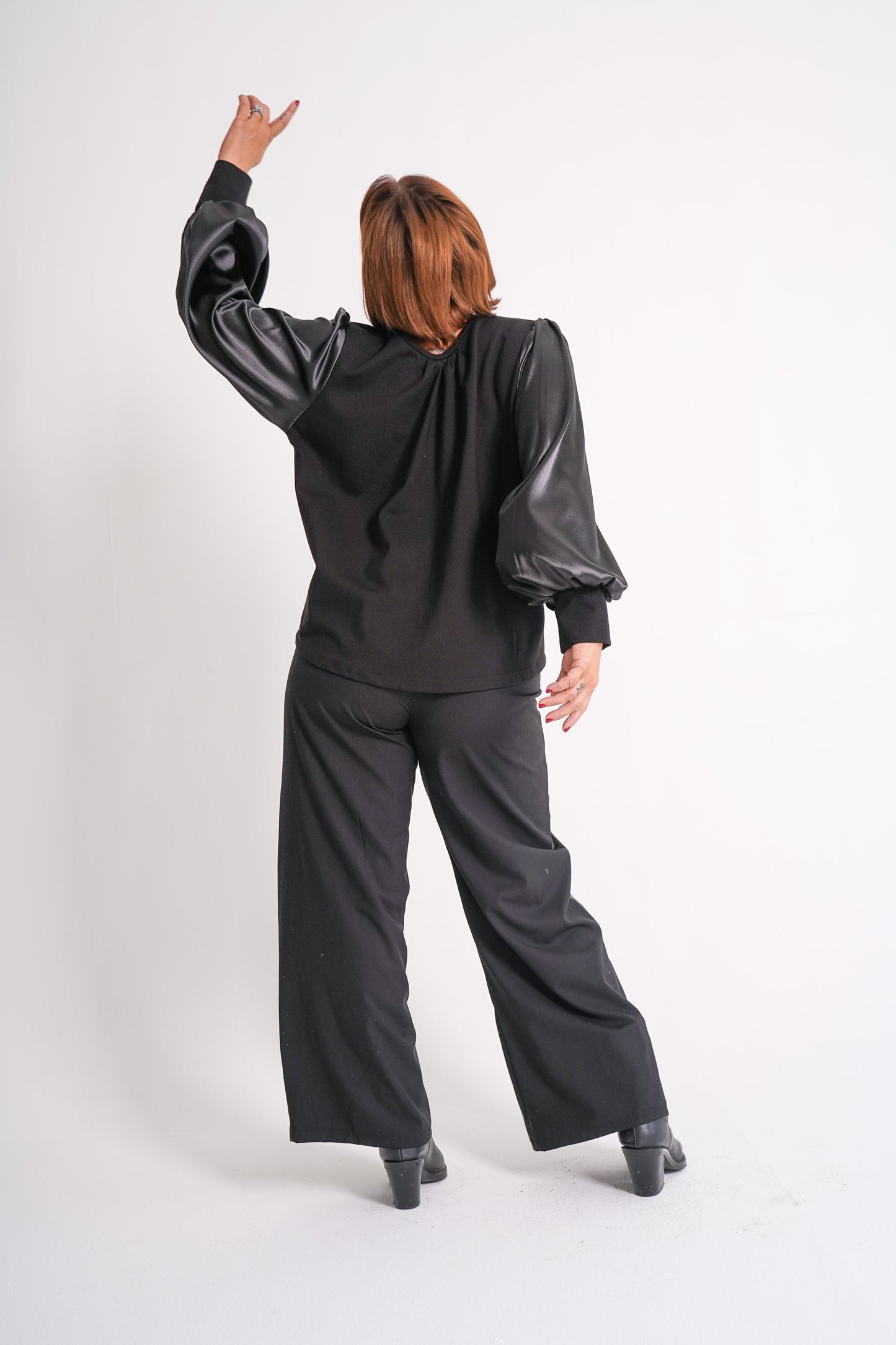 Satin Stripe Trouser